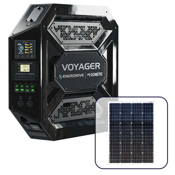 Enerdrive Voyager System 3000W/100A Inverter-Charger & 40DC with Simarine SCQ50