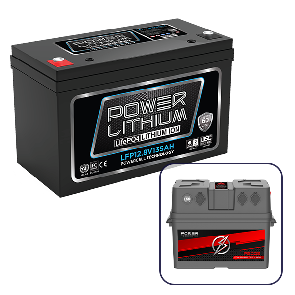 Power Lithium 12V 135Ah Battery