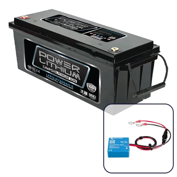 Power Lithium 12V 300Ah Battery, LFP12.8V300AH-S