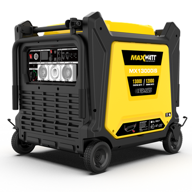 MaxWatt 13000W Petrol Inverter Generator with 2-Wire Auto Start