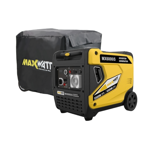 MaxWatt 6000W Petrol Inverter Generator with 2-Wire Auto Start