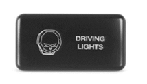 Bushranger In Cabin Push Switch - Horizontial 39x22mm - To Suit Early Toyota Models