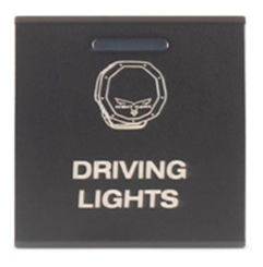 Bush Ranger Mouse Switch Bushranger In Cabin Push Switch - 22x22mm - To Suit Late Toyota Prado ...