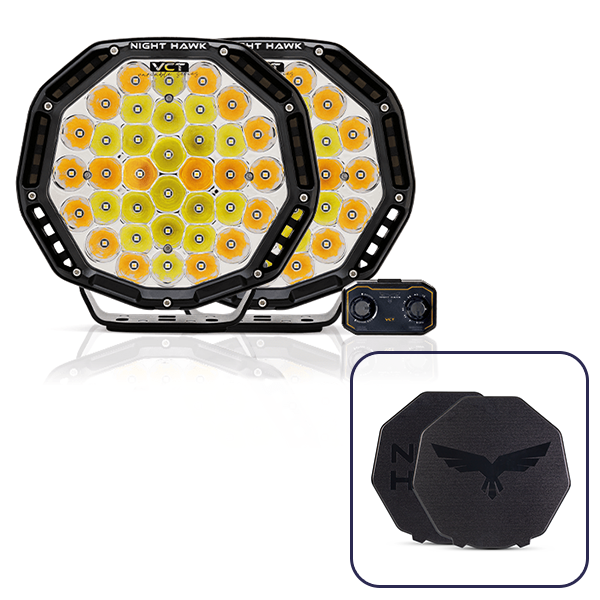 Bushranger Night Hawk 9" VCT Driving Light Kit