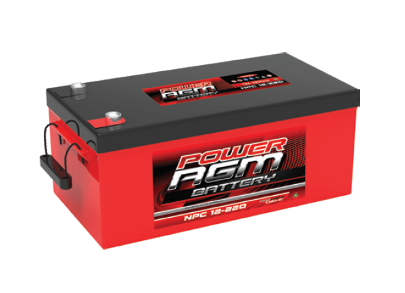 Power AGM 12V 220Ah Deep Cycle Battery