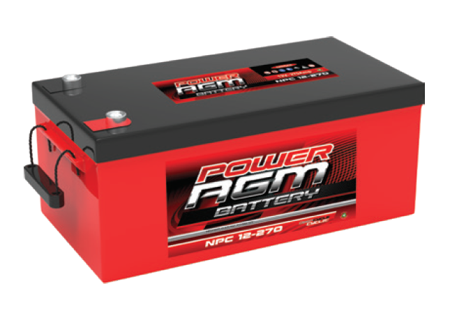 Power AGM 12V 270Ah Deep Cycle Battery