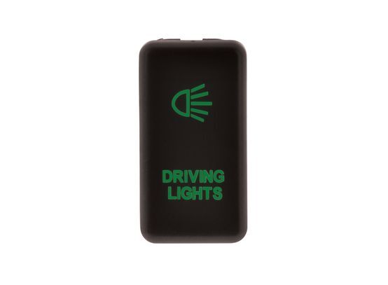 Hulk 4x4 Green 12V OE RPL Switch Push Button ON/OFF to suit Early Toyota