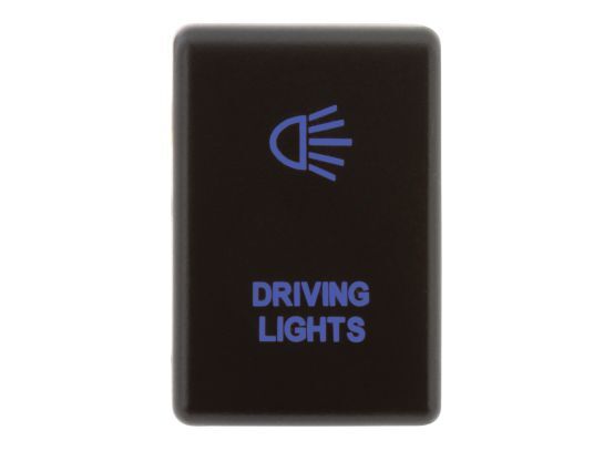 Hulk 4x4 Blue 12V OE RPL Switch Push Button ON/OFF to suit Holden/Isuzu