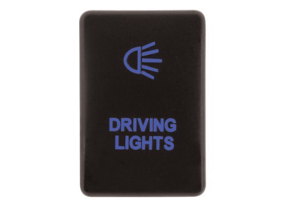 Hulk 4x4 Blue 12V OE RPL Switch Push Button ON/OFF to suit late Toyota