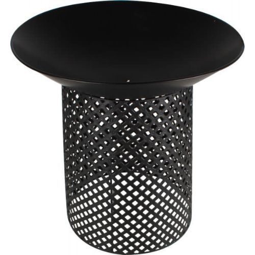 Wildtrak Black Iron Round Fire Pit with Stand, 56x56x58cm