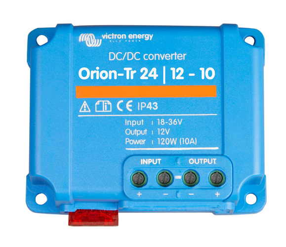 Victron Orion-Tr 24/12V 10A DC to DC Converter Non Isolated, Low Power