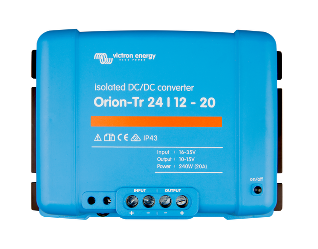 Victron Orion-Tr 24/12V 20A DC to DC Converter with Galvanic Isolation