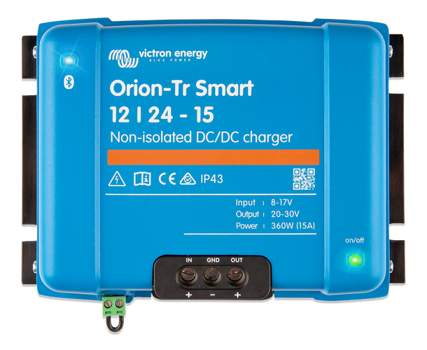Victron Orion-Tr Smart 24/24-17A (400W) Non-isolated DC-DC charger