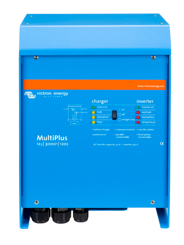 Victron MultiPlus Inverter Charger 12/3000/120-50