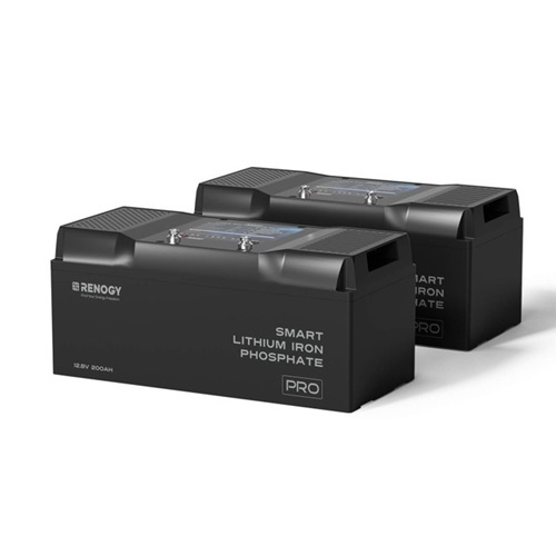Renogy 12V 2 x 200Ah Pro Lithium Battery with Bluetooth & Self-heating Function