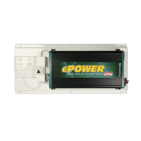 Enerdrive ePOWER 2000W Sine Wave Inverter with RCD+GPO