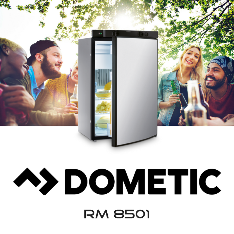Dometic RM8501RH MES 106L 3Way Fridge RIGHT HINGED Caravan RV Camping