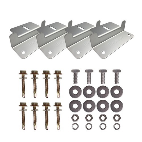 Renogy Solar Panel Mounting Z Bracket, 1 Set Pack