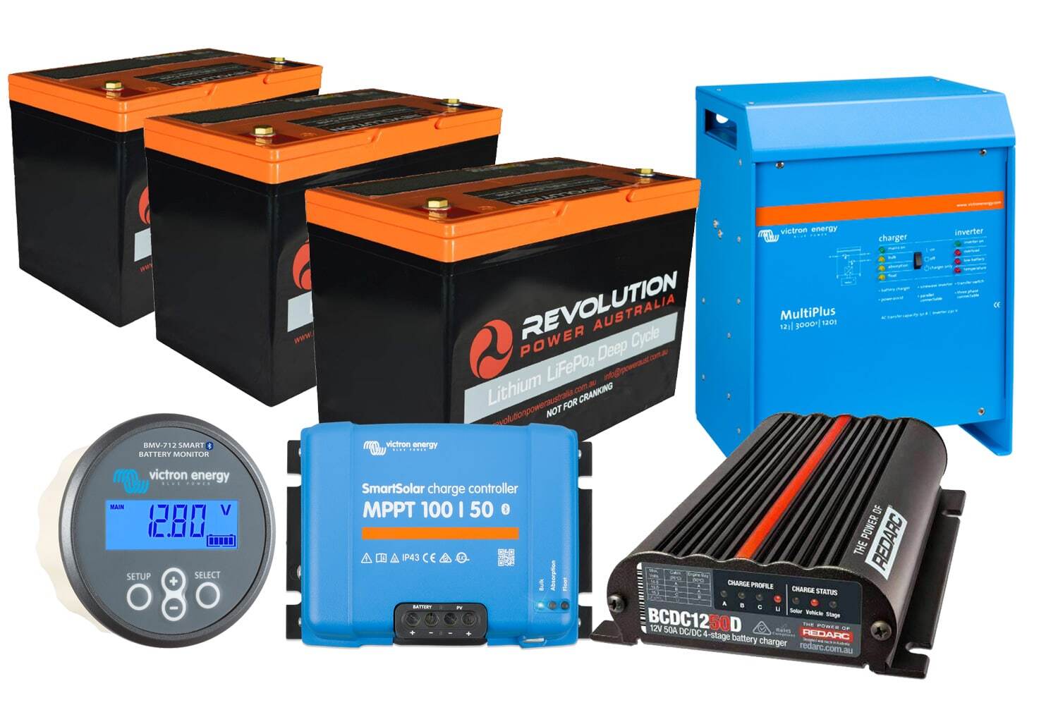 Revolution Power Ultimate “High Draw” 3 x 125Ah 3000w Victron Inverter