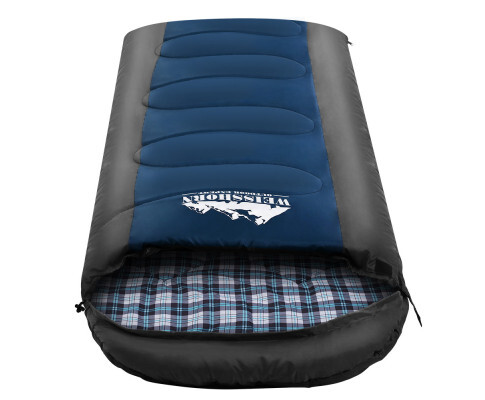 Weisshorn Navy Single Thermal Sleeping Bag for -20°C to 10°C