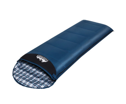 Weisshorn Navy Single Thermal Sleeping Bag for -5°C to 20°C