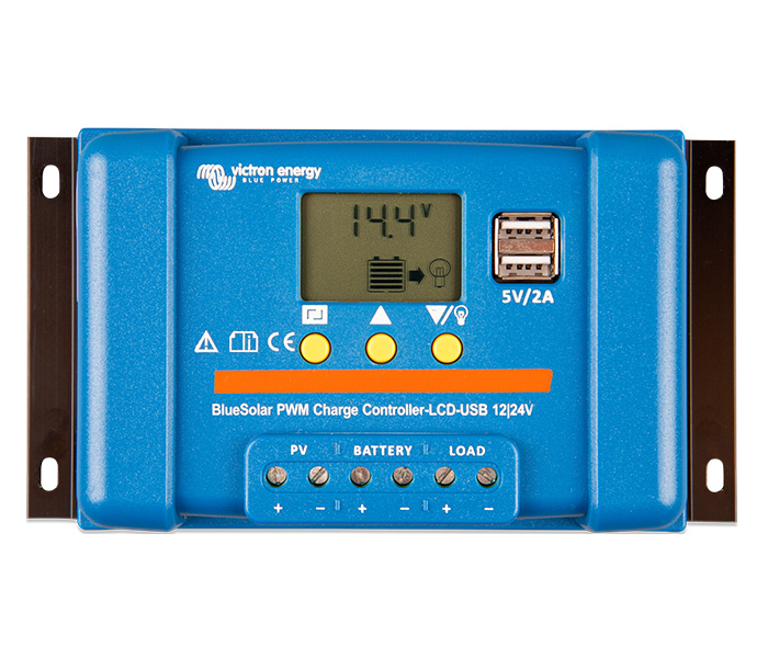 Victron BlueSolar PWM-LCD&USB 12/24V-20A Charge Controller