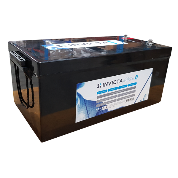 Invicta 24V 150Ah Lithium Battery with Bluetooth