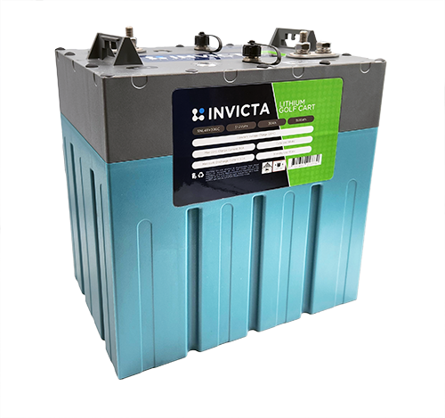 Invicta 48V 30Ah Lithium Golf Cart Battery