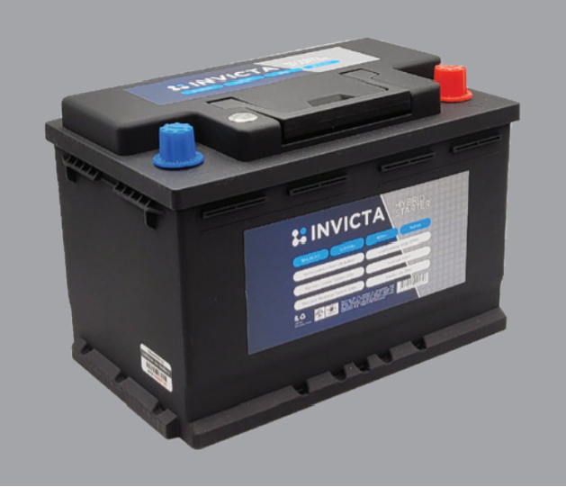 Invicta Hybrid SAE 60Ah Lithium Starter Battery, 1000 CCA