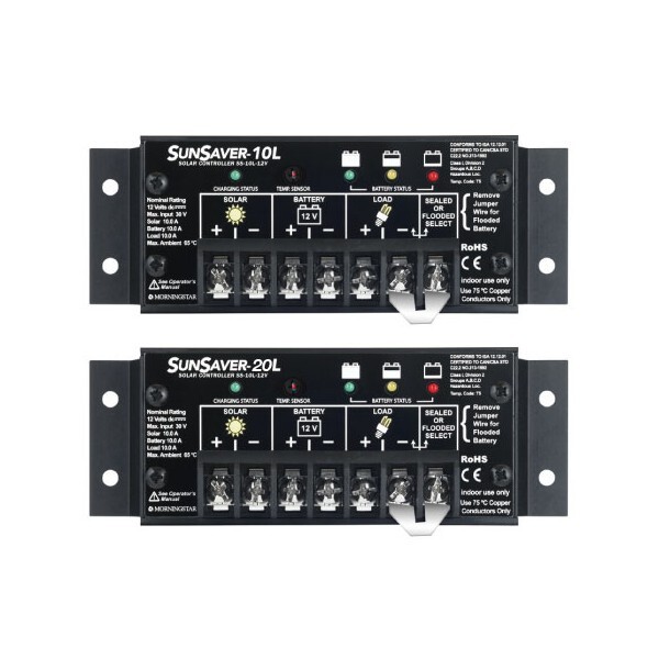 Morningstar SunSaver 6 AMP 12v/LVD Solar Charge Controller