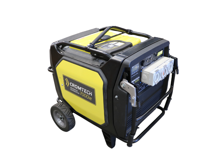 Cromtech 7000w Inverter Generator, Hire Pack
