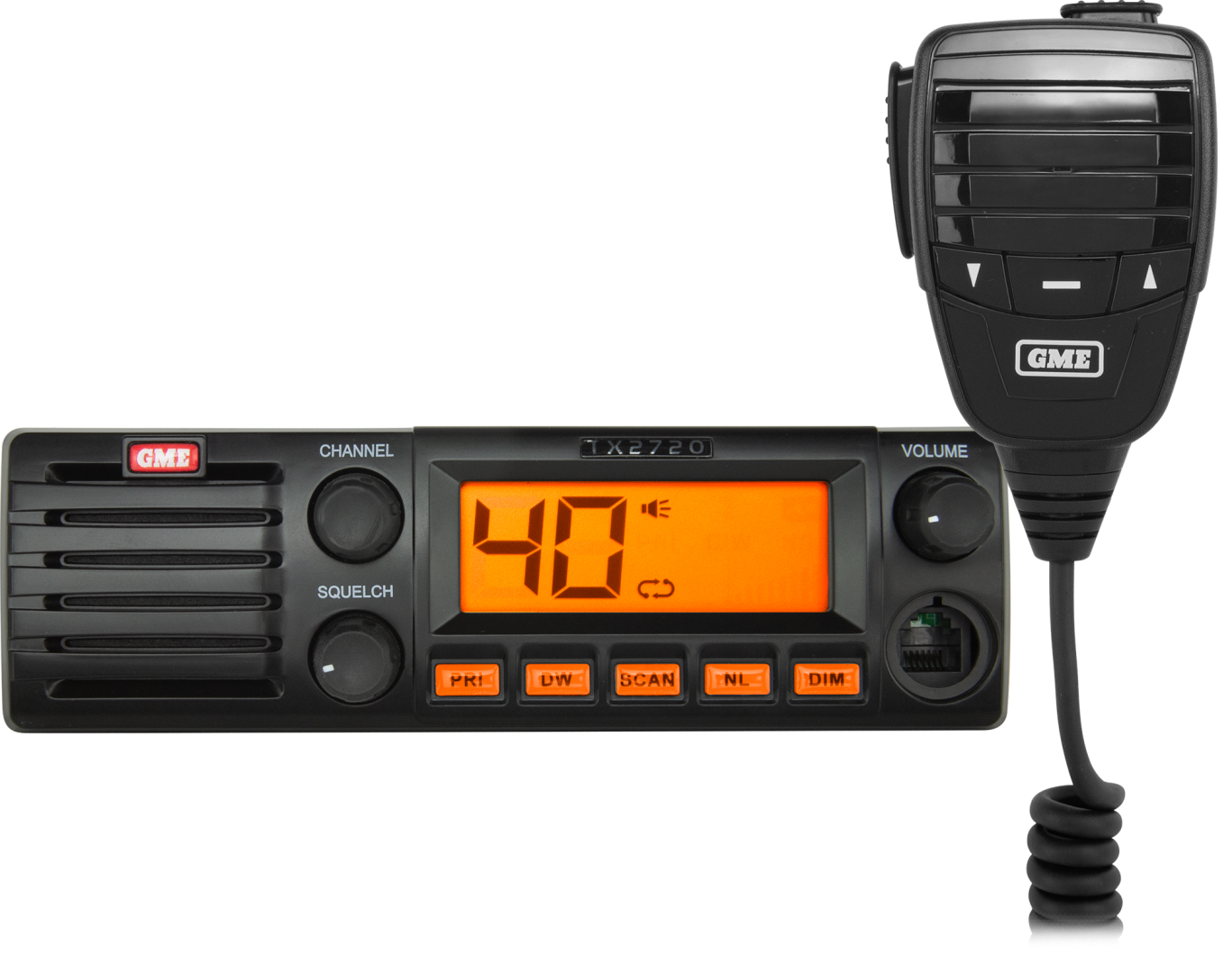 GME 27MHz DIN Mount CB Radio