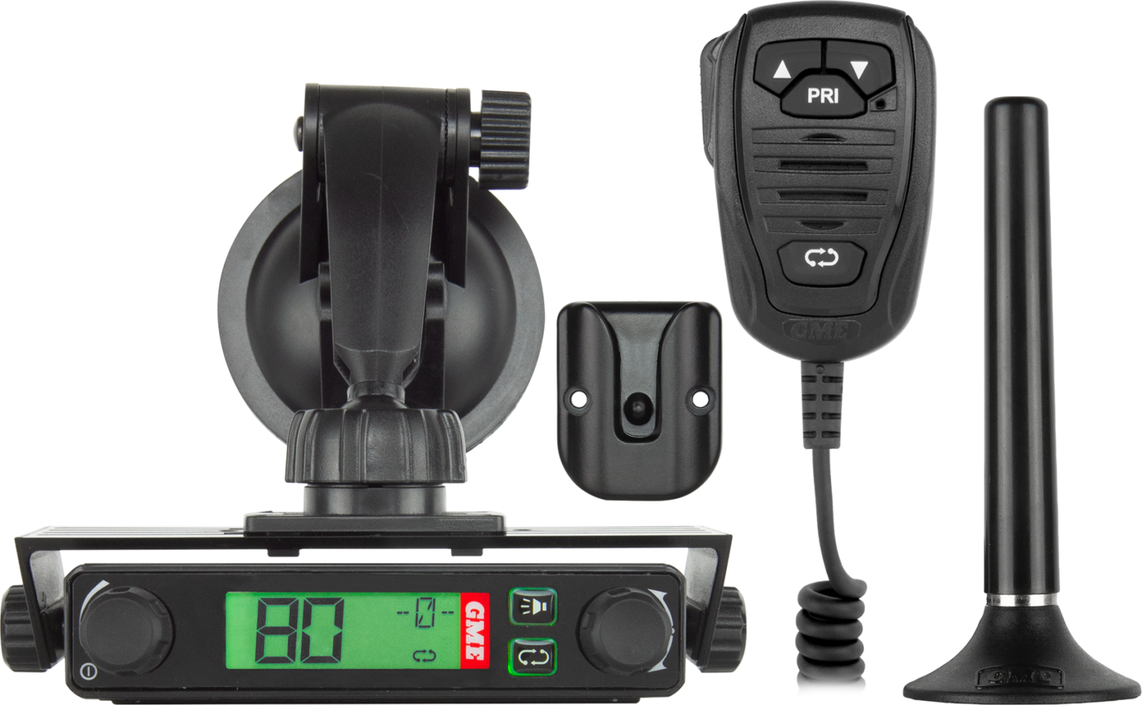 GME 5W Super Compact UHF CB Radio Plug & Play Kit with ScanSuite GME Caravan RV Camping