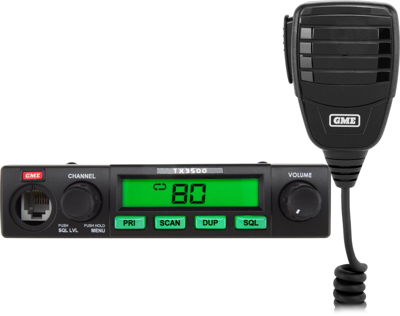 GME 5W Compact UHF CB Radio with ScanSuite TX3500S
