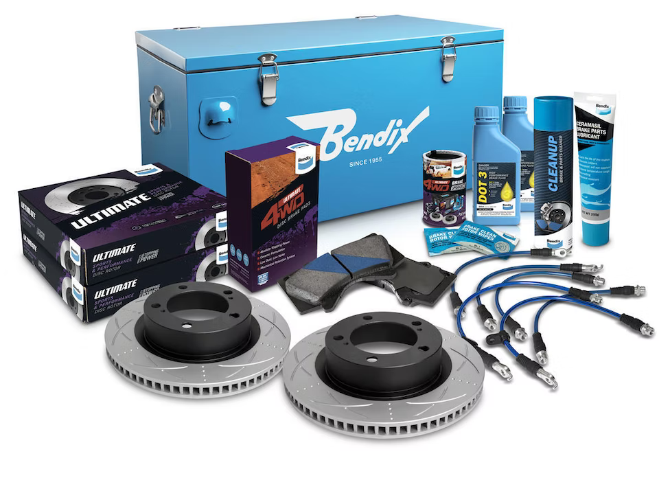 Bendix Ultimate 4WD Brake Upgrade Kit with 2 inch Lift to suit Toyota Land Cruiser (2007 - 2012) UZJ200 & (2007-2021) VDJ200
