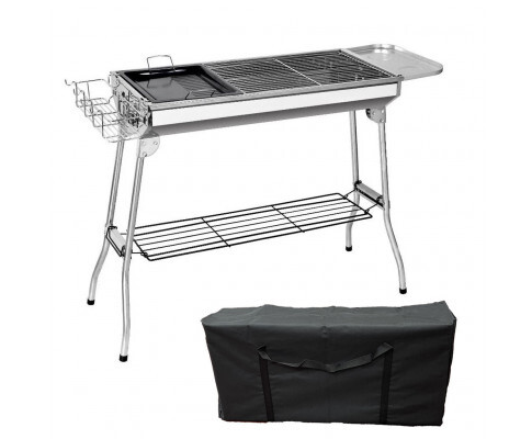 Amazingooh Portable BBQ Grill BBQ Set Charcoal Kabob Stove