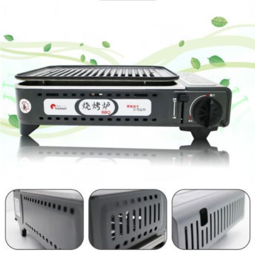Maxsun Portable Gas BBQ Stove with PRO Grill Plate