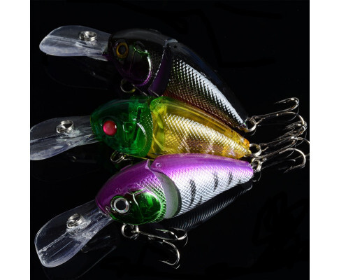 DZ 8.5cm Crank Bait Fishing Lure Surface Tackle Saltwater 3 Pack