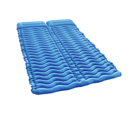 DZ Double Inflatable Sleeping Pad - Blue