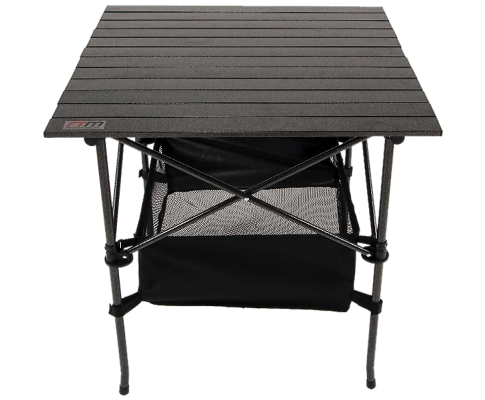 Randy & Travis Machinery Collapsible Camping Table with shelf