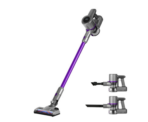 Devanti Handheld Vacuum Cleaner Bagless Cordless 120W Purple