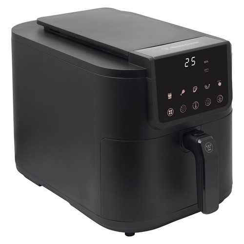 Westinghouse 8 Litre Slimline 1700W Black Air Fryer