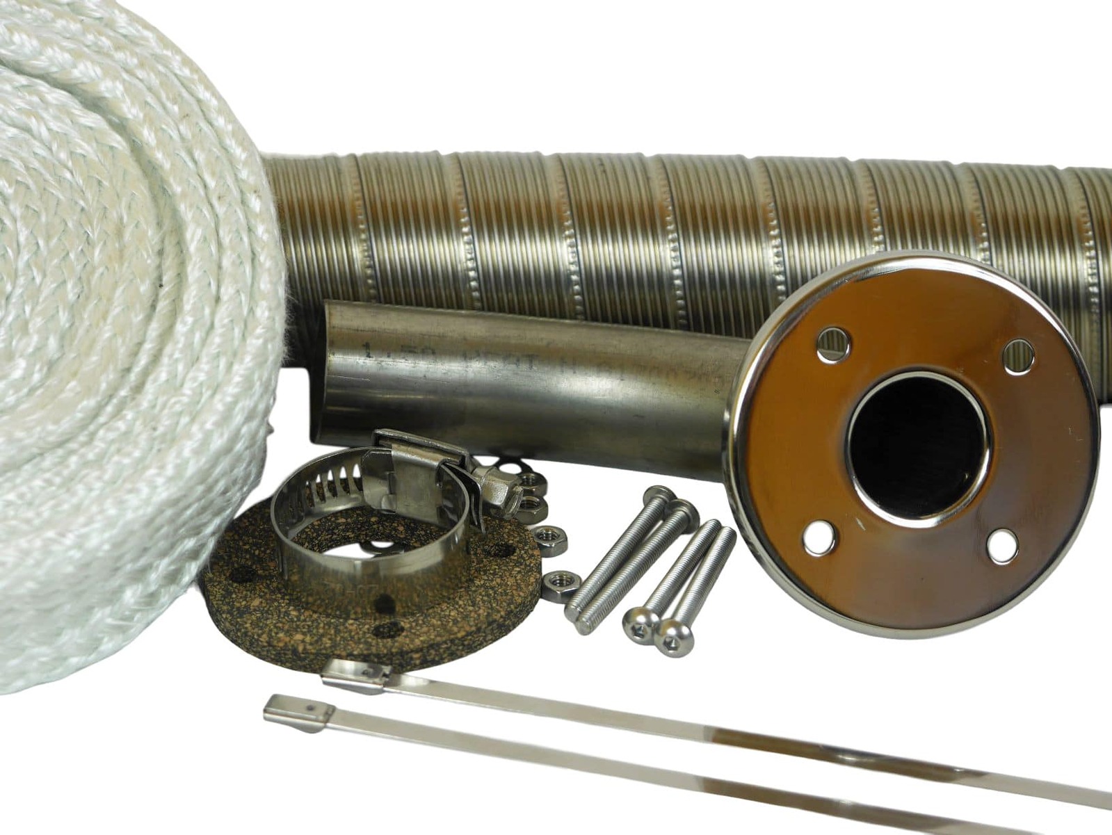 Wallas Marine 2m Non Coaxial Exhaust Kit – Hull Fitting Required for 85NDT