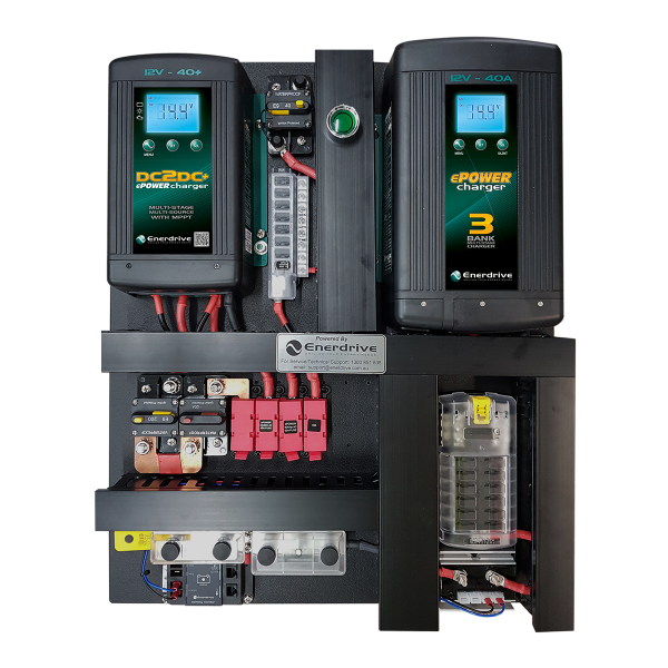 Enerdrive eSYSTEM-E 40A AC / DC, ePRO+ Monitor