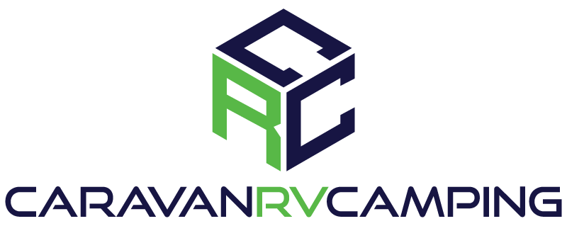 Caravan RV Camping Logo