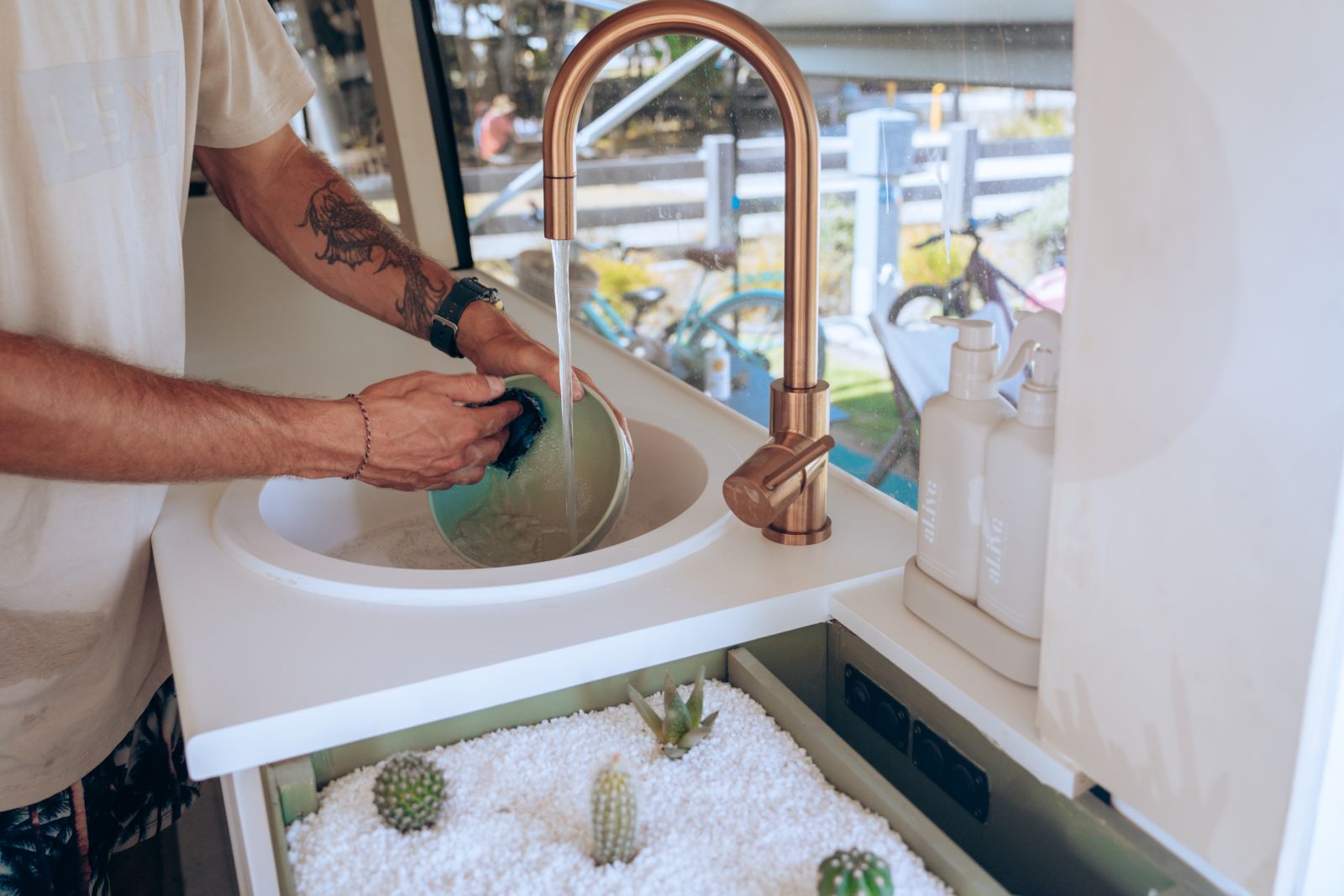 caravan hot water system