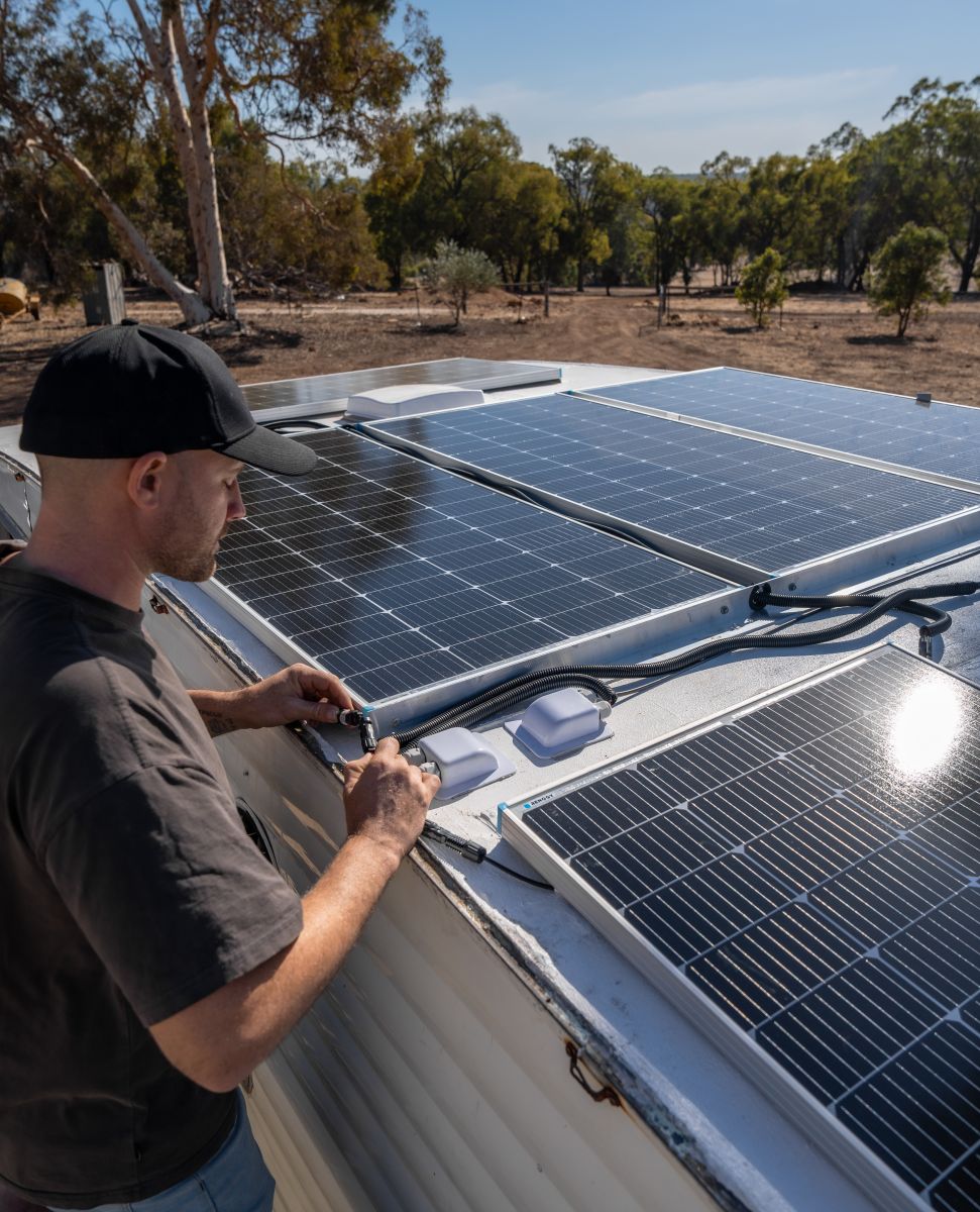 caravan solar power