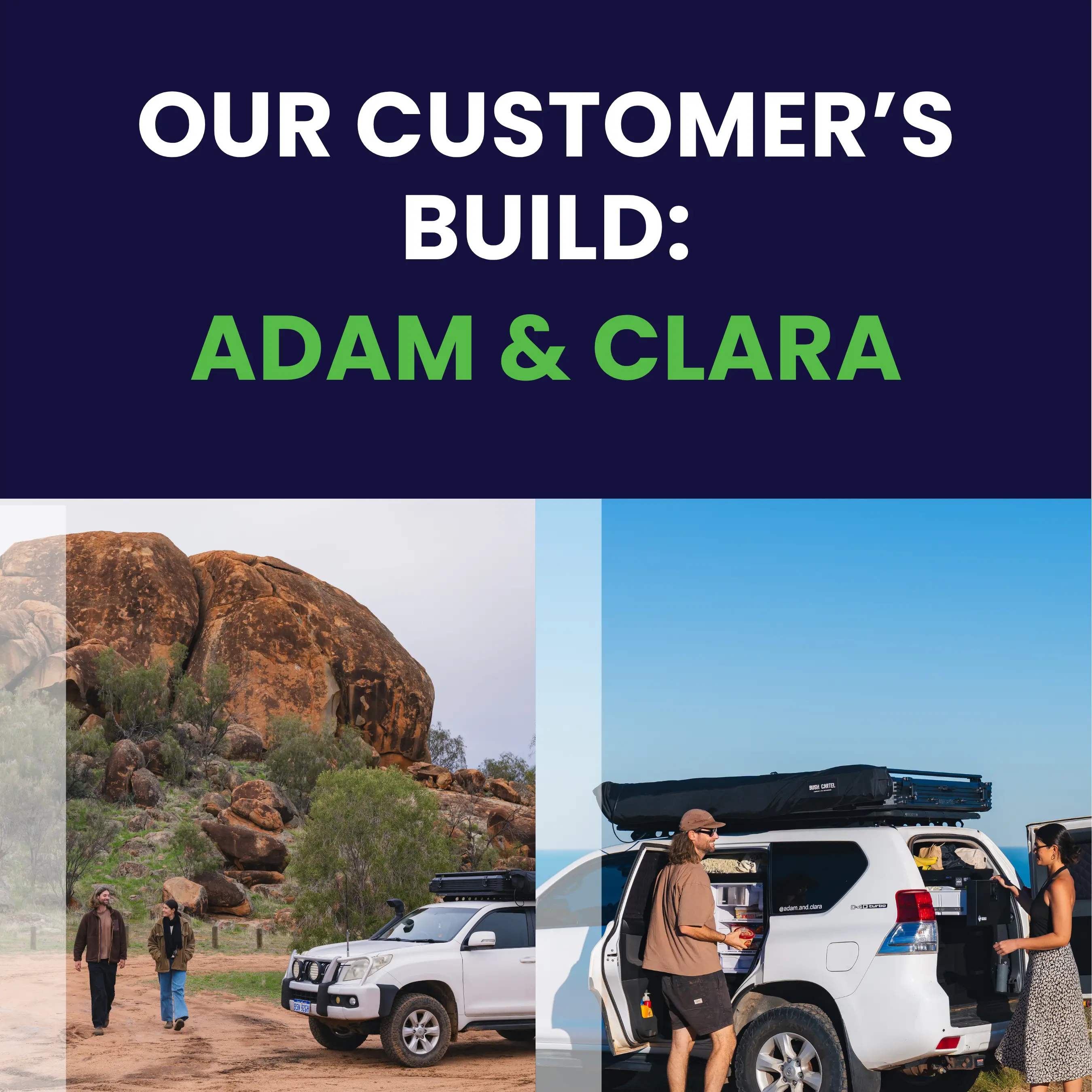 Adam & Clara 4WD build