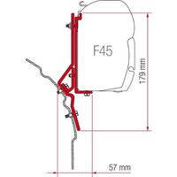 FIAMMA F45 T4 BRACKET KIT 98655-292