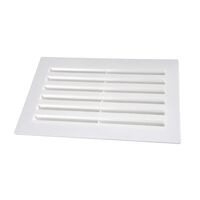 PLASTIC VENT C5 150X230MM WHT